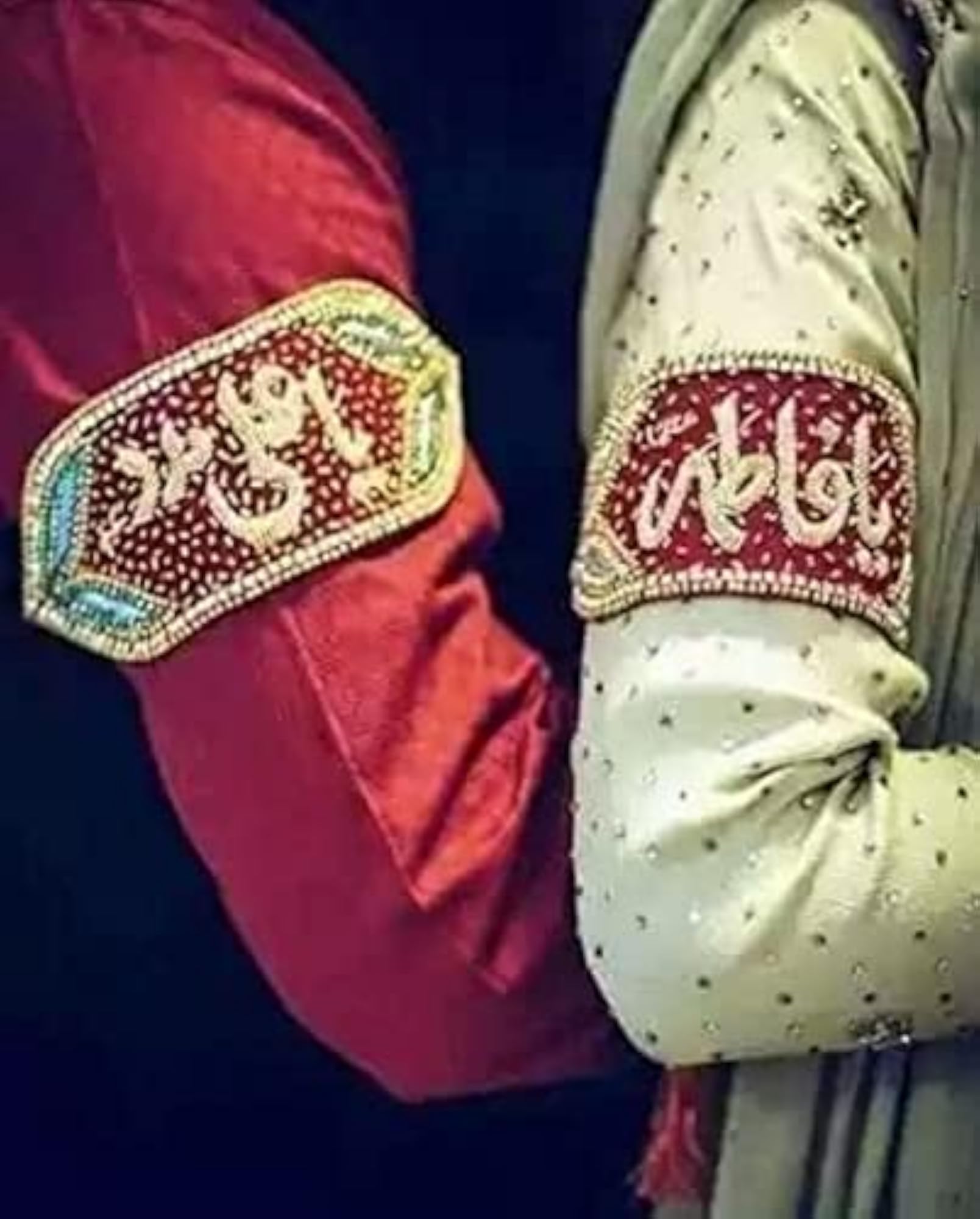 Men's Imam Zamin Ali+Fatima Wedding Special Necklace